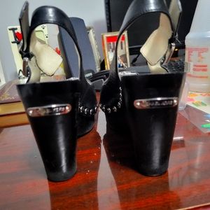 Michael Kors slingback cut out studded sandals